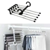 TUFEYO  Hareketli Dolap İçi Pantolon Kravat Şal Askı Sistemi Düzenleyici Katmanlı Askılık Organizer