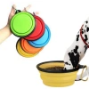 TUFEYO Katlanabilir Kedi Köpek Mama ve Su Kabı Köpek Oyuncağı