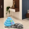 TUFEYO Tower Of Tracks Eğlenceli Üç Katlı Kedi Oyuncağı Seti Kedi Oyunu