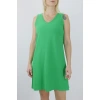 Krinkıl V Yaka Elbise Yeşil - 128.275.