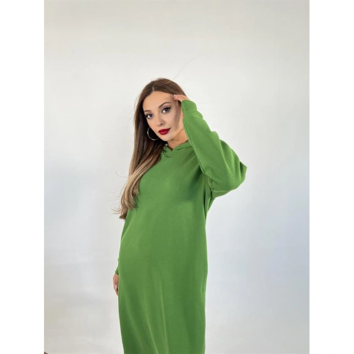 5574 UZUN SWEAT-YEŞİL