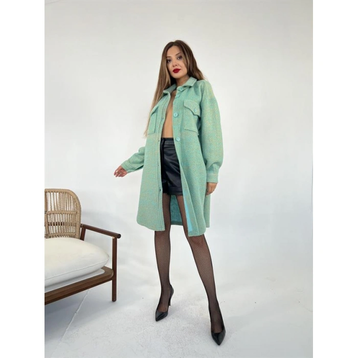 5637 CEKET-AÇIK YEŞİL