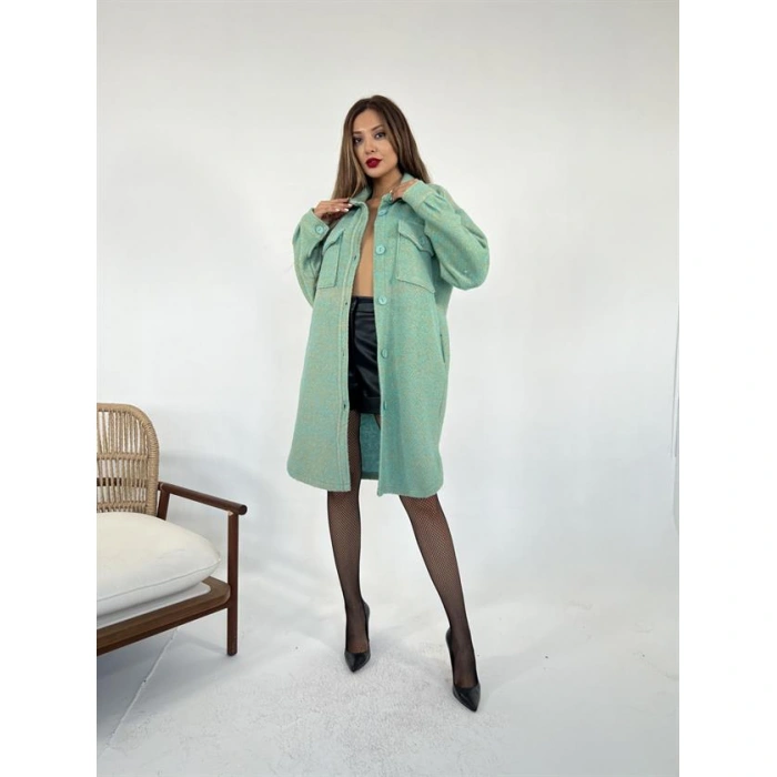 5637 CEKET-AÇIK YEŞİL