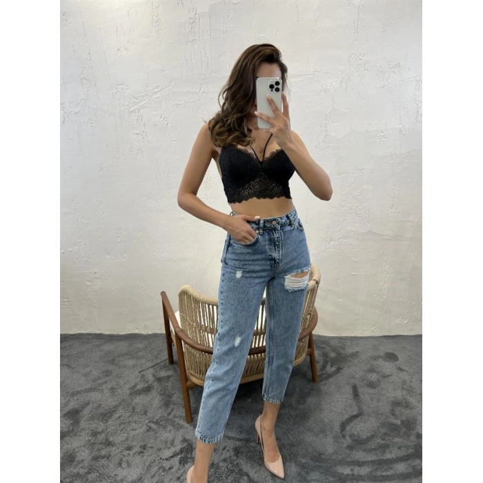 5778 DENİM CARROT FIT-MAVİ