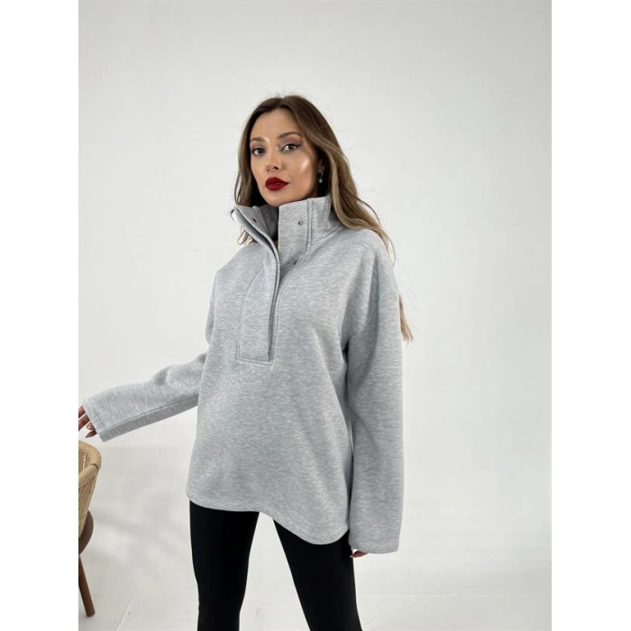 6616 SWEAT-GRİ MELANJ