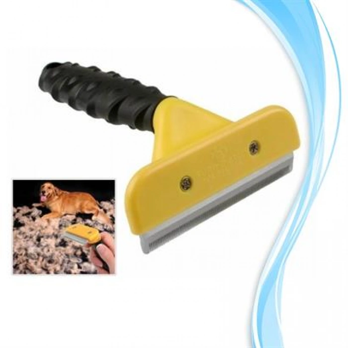 TUFEYO 10 cm Kedi Köpek Tarağı Fırçası Tüy Alıcı Toplayıcı Tarak Fırça