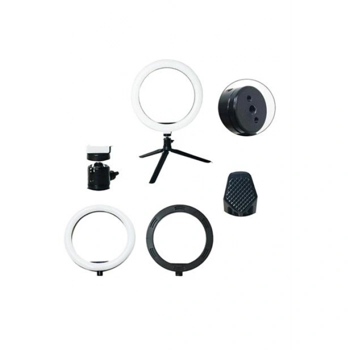 TUFEYO 10inç 26cm Youtube Instagram Tiktok Selfie  Stüdyo Video Fotoğraf Ring Light  Tripod Led Hal