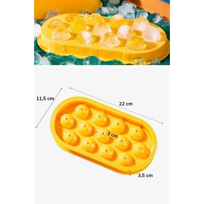 TUFEYO 13 Bölmeli Kristal Buz Yapma Kalıbı