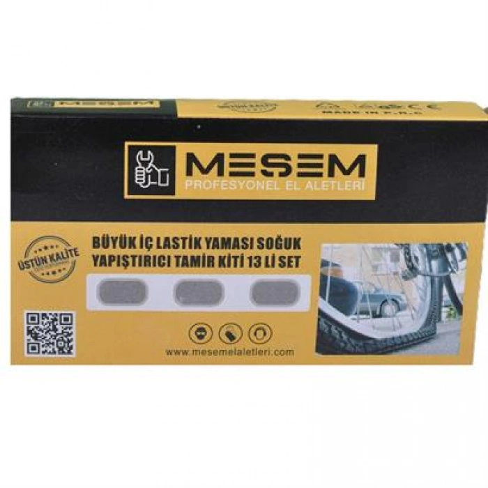 TUFEYO 13lü Bisiklet Motorsiklet İç Lastik Yaması Soğuk Yapıştırıcılı