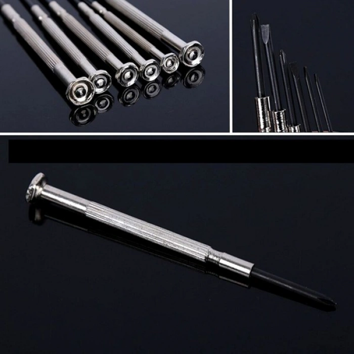 TUFEYO 16 Parça Hassas Tornavida Seti Saatçi ve Telefoncu Tornavidası