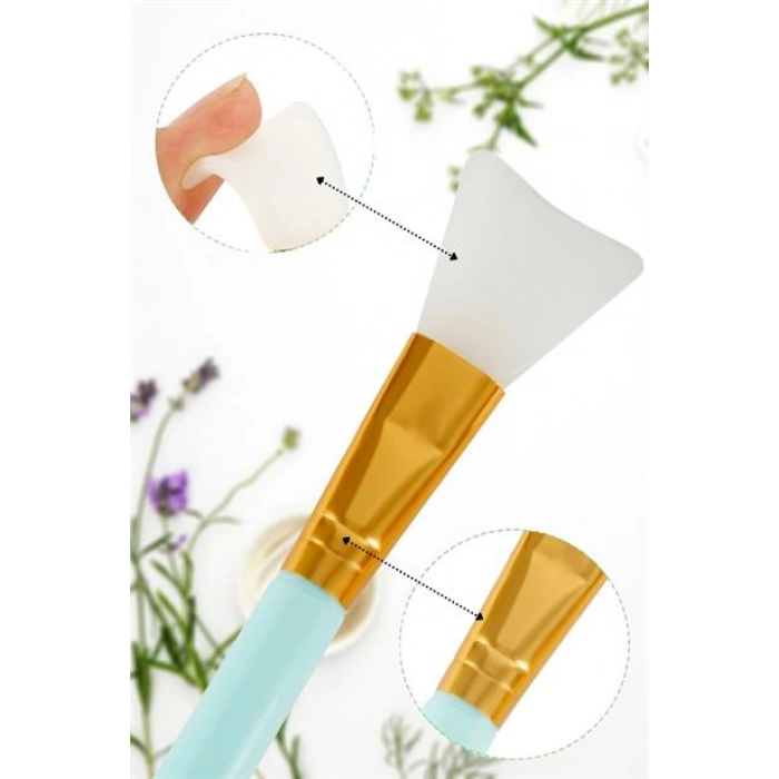 TUFEYO 2li Silikon Temizlemesi Kolay Kullanılabilen Yüz Cilt Bakımı Maske Ve Krem Spatulası