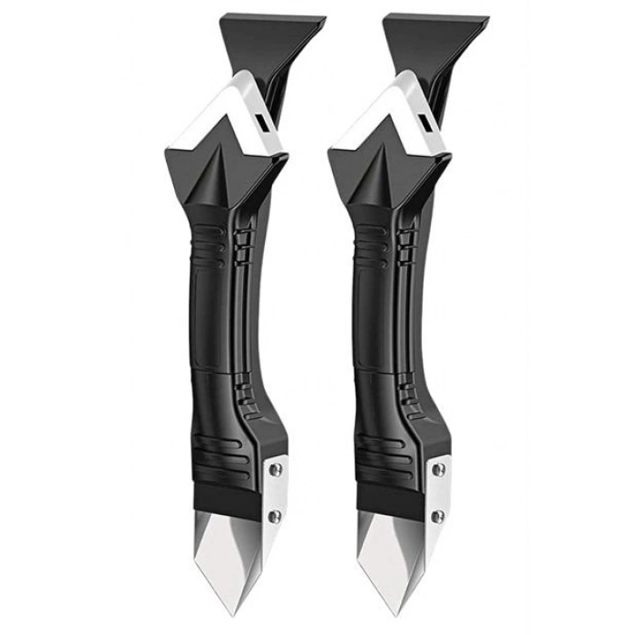 TUFEYO  3 ü 1 Arada Fayans Derz Silikon Kazıyıcı Sıyırıcı Ve Uygulayıcı Aparat