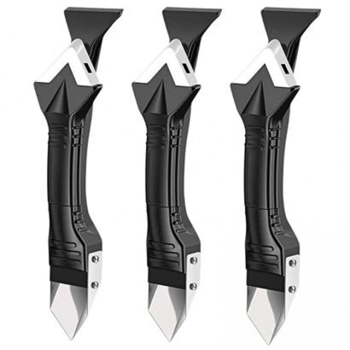 TUFEYO  3 ü 1 Arada Fayans Derz Silikon Kazıyıcı Sıyırıcı Ve Uygulayıcı Aparat