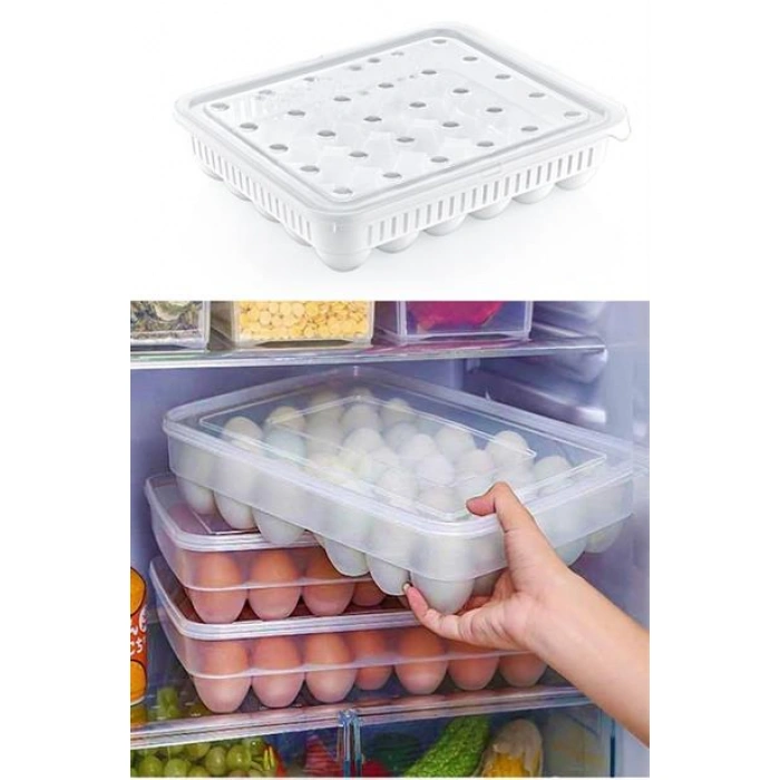 TUFEYO 30lu Yumurta Saklama Kabı