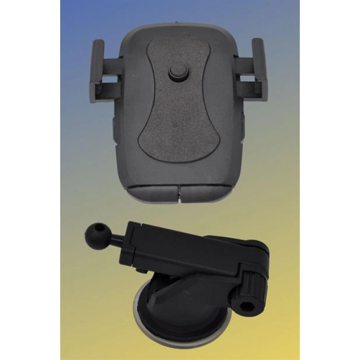 TUFEYO 360 Derece Dönen Torpido Üstü Uzunluk Ayarlamalı Vantuzlu Teleskopik Araç Telefon Tutucu