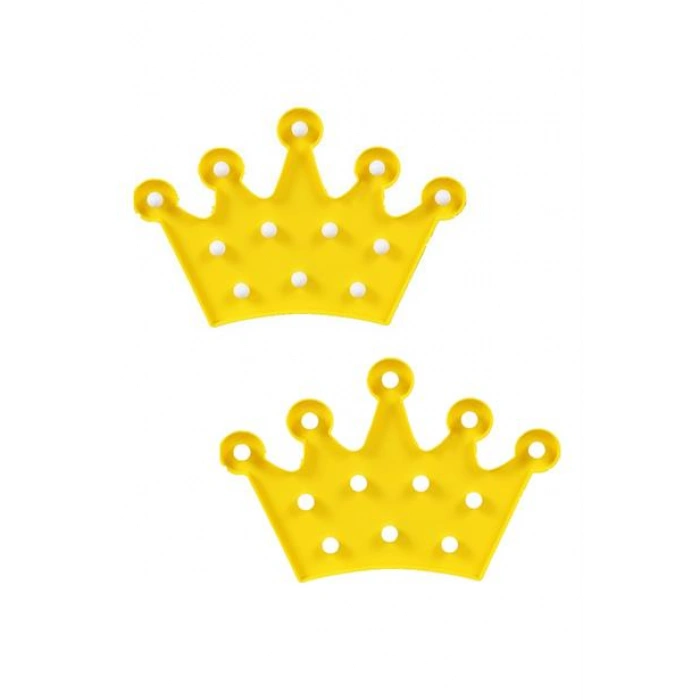 TUFEYO 3D Dekoratif Pilli Kraliçe Tacı Model Led Masa ve Gece Lambası