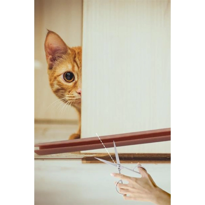 TUFEYO  4 Adet Kapı Toz Rüzgar Önleyici Isı Yalıtımı Sağlayan Sızdırmaz Strafor