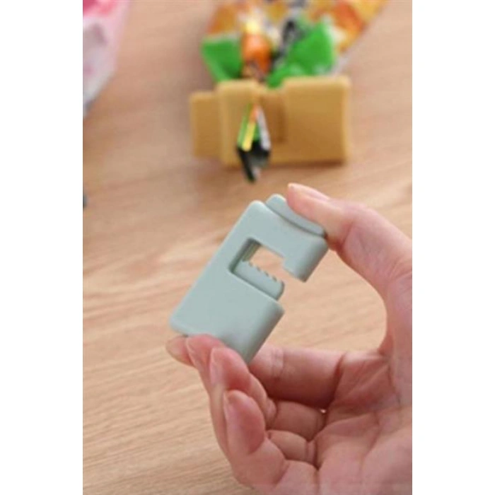 TUFEYO  6lı Hava Sızdırmaz Poşet Torba Ambalaj  Ve Paket Kıstırmalı Kapatma Klipsi