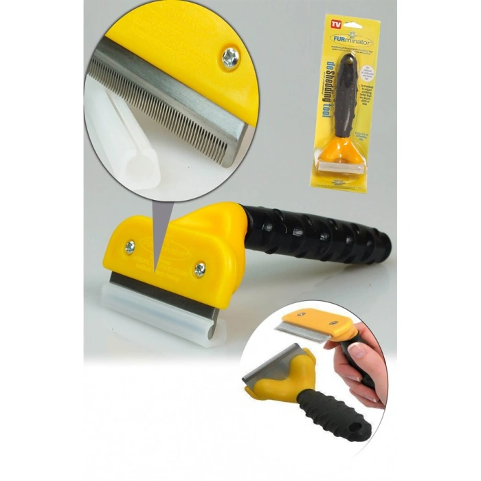 TUFEYO 7 cm Kedi Köpek Tarağı Fırçası Tüy Alıcı Toplayıcı Tarak Fırça