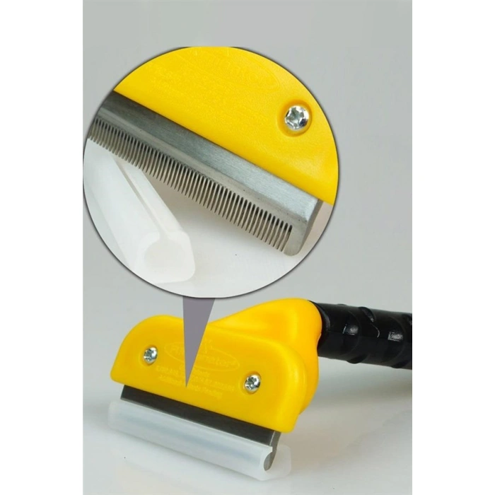 TUFEYO 7 cm Kedi Köpek Tarağı Fırçası Tüy Alıcı Toplayıcı Tarak Fırça