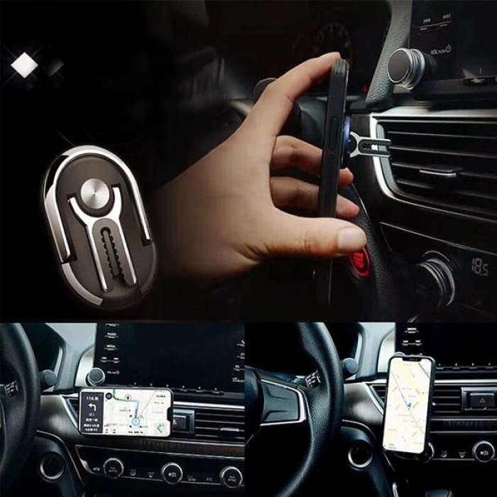 TUFEYO Araç İçi Mıknatıslı ve Izgara Telefon Tutucu