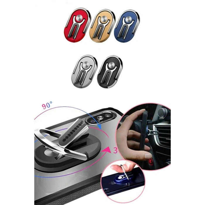 TUFEYO Araç İçi Mıknatıslı ve Izgara Telefon Tutucu