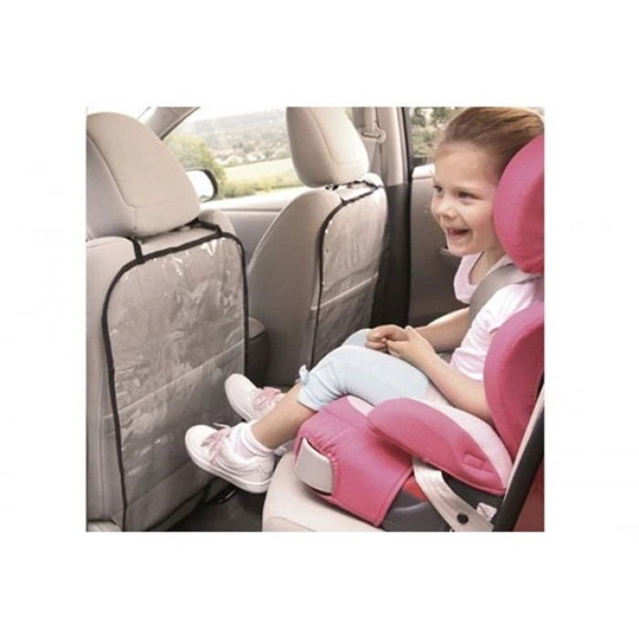 TUFEYO Araç içi Oto Koltuk Arkası Koruyucu Set Kılıf Ayak İzi Koruma Kılıfı