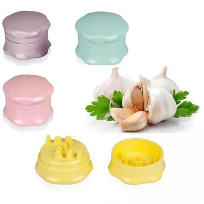 TUFEYO Avuç İçi Pratik Sarımsak ve Ceviz Ezici Rendeleyici El Rondosu