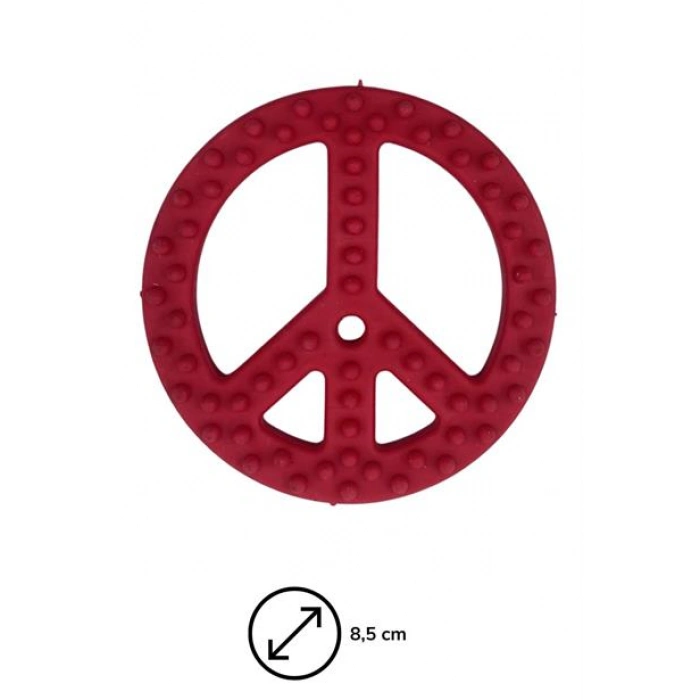 TUFEYO Barış Kemiği Renkli Diş Temizleme Kedi Köpek Aktivite Oyuncağı