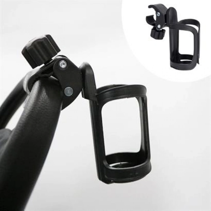 TUFEYO Bebek Arabası Bisiklet Uyumlu Ayarlanabilir Şişe Biberon ve Suluk Tutucu