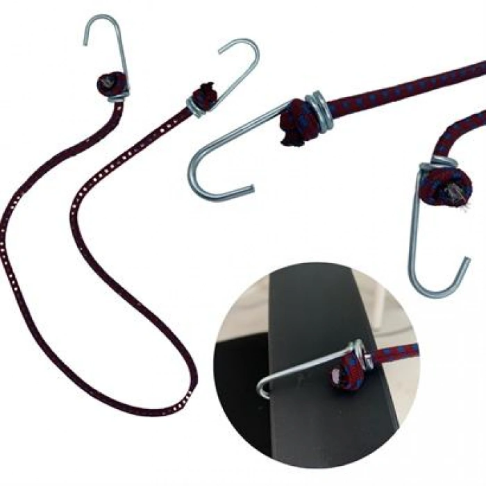 TUFEYO Bisiklet Araba Motosiklet Kancalı Bagaj Gergi Lastiği Sabitleme