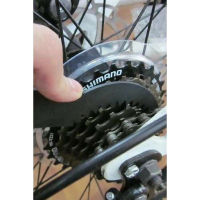 TUFEYO Bisiklet Zincir Dişlisi Koruyucu Pas Sökücü Temizleme Fırçası Aparatı Bakım Seti 4 Parça