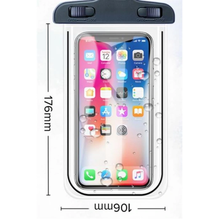 TUFEYO Bisiklete Takılan Su ve Yağmur Gerirmez Telefon Kılıfı Universal