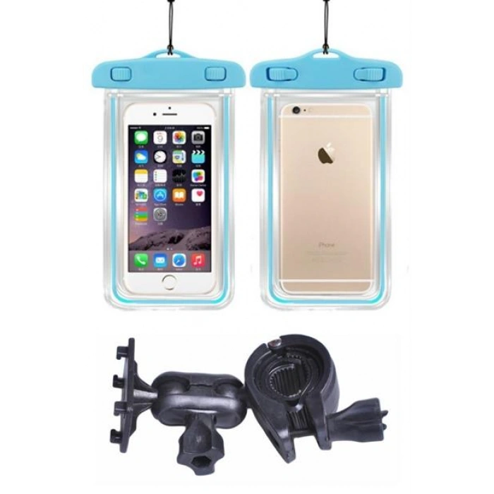 TUFEYO Bisiklete Takılan Su ve Yağmur Gerirmez Telefon Kılıfı Universal