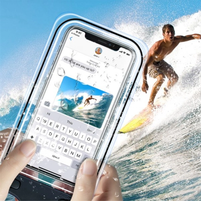 TUFEYO Bisiklete Takılan Su ve Yağmur Gerirmez Telefon Kılıfı Universal