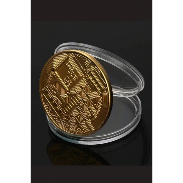 TUFEYO Bitcoin Madeni Hatıra Parası Madeni Bitcoin Hediye Sikke Para