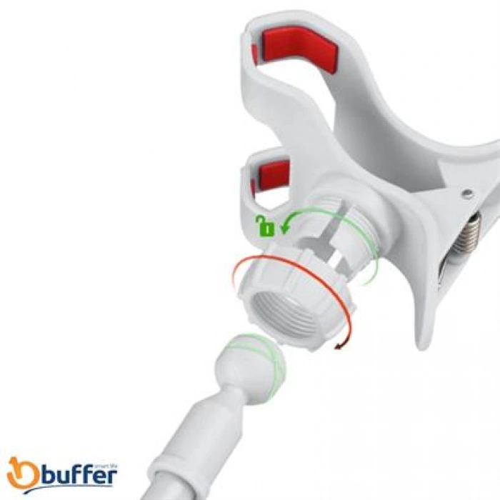 TUFEYO Boyuna Asılan Ergonomik 360 Derece Cep Telefonu Tutucu Stand