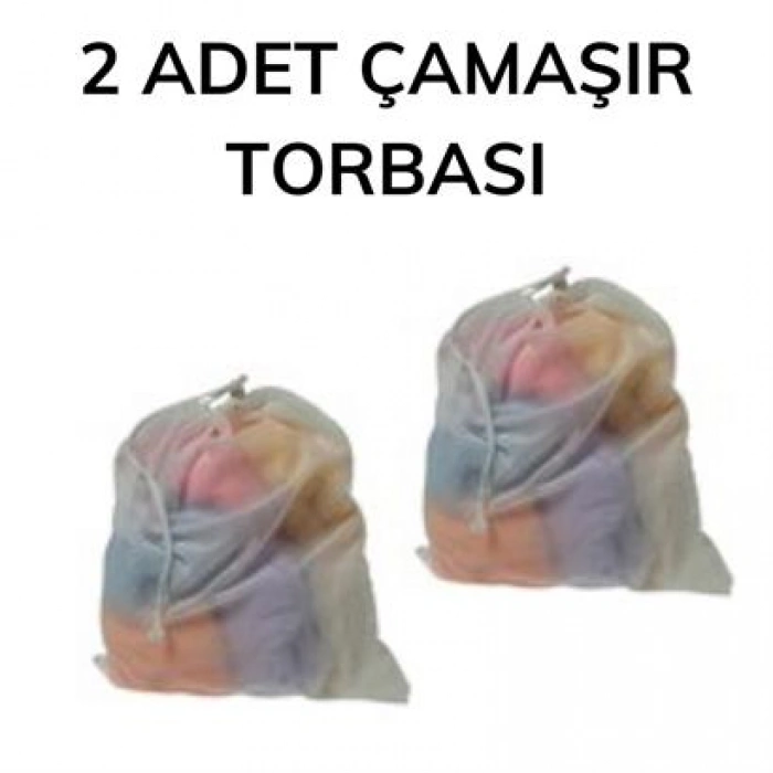 TUFEYO Çamaşır Yıkama Filesi Kirli Filesi Maxi 40x60 cm