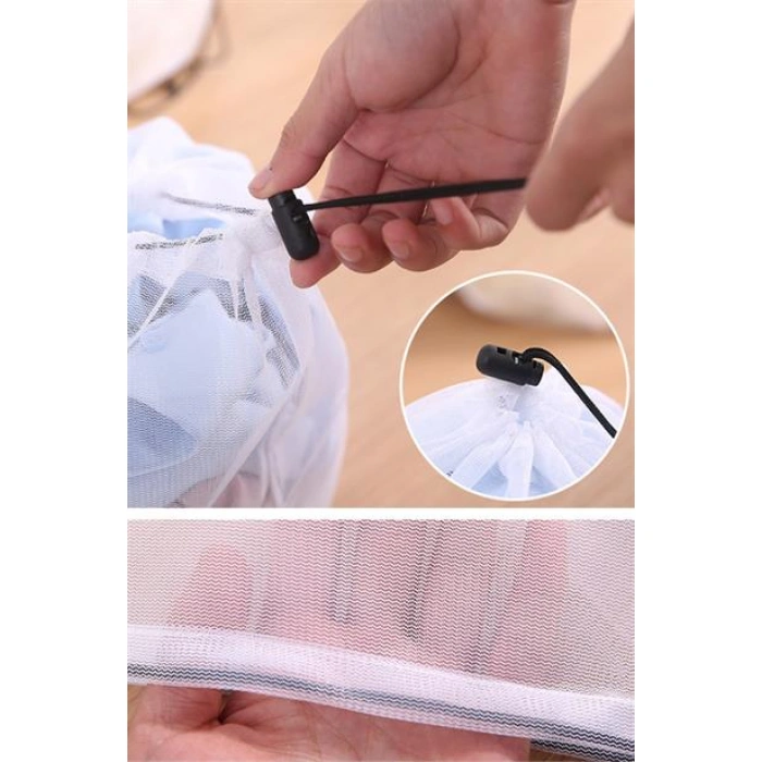 TUFEYO Çamaşır Yıkama Filesi Kirli Filesi Maxi 40x60 cm