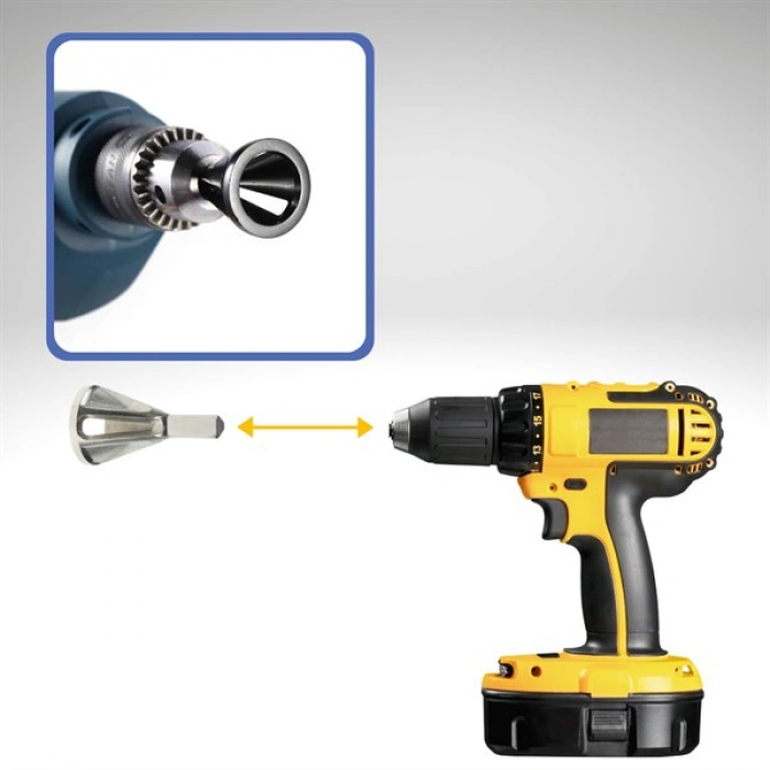 TUFEYO Çapak Alma Harici Çapak Alıcı Paslanmaz Çelik Çapak Kaldırma Cıvata Çapak Alma Matkap Ucu