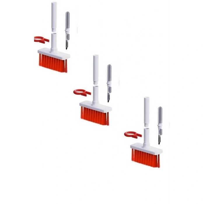 TUFEYO Çok Amaçlı Kırmızı Hassas Fırça Başlıklı  Bilgisayar Laptop Temizleme Fırçası