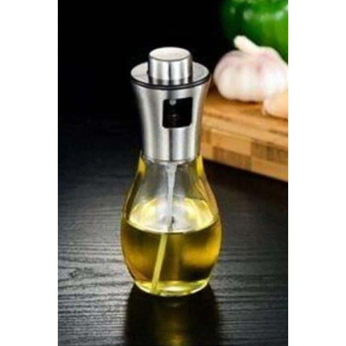 TUFEYO Çok Amaçlı Spreyli Sızdırmaz Cam Şişe Yağdanlık Limon Sirke Sos Püskürtücü Dağıtıcı Sprey