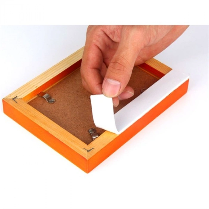 TUFEYO Çok Amaçlı Tüm Yüzeylerde Kullanıma Uygun Beyaz Çift Taraflı Köpük Sünger Montaj Bant