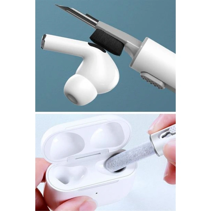 TUFEYO  Çok Amaçlı Yumuşak Fırçalı Kablosuz Kulaklıklar İçin Kulaklık Temizleme Kiti