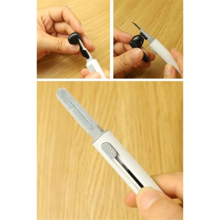 TUFEYO  Çok Amaçlı Yumuşak Fırçalı Kablosuz Kulaklıklar İçin Kulaklık Temizleme Kiti