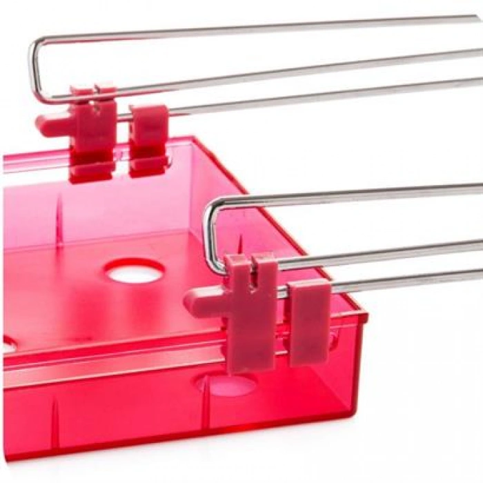 TUFEYO Dekoratif Çok Amaçlı Raf Buzdolabı Masa Altı Portatif Mutfak Rafı