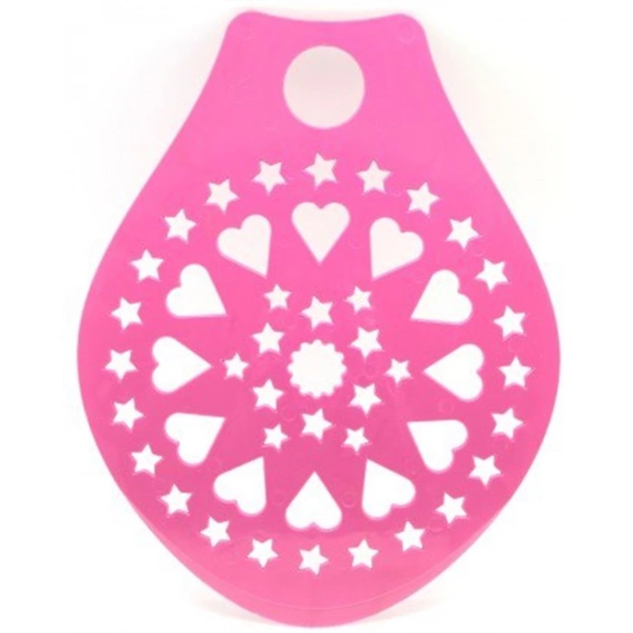 TUFEYO Dekoratif Desenli Pasta Süsleme Şablonu ve Pasta Taşıma Aleti