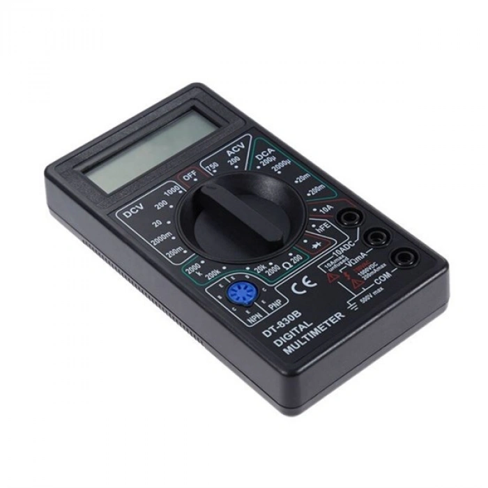 TUFEYO Dijital Avometre Multimetre Ölçü Aleti Akım Voltaj Direnç Ölçer