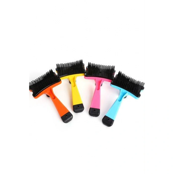 TUFEYO Evcil Hayvan Kedi Köpek Tüy Toplayıcı Otomatik Tuşlu Pet Tarak