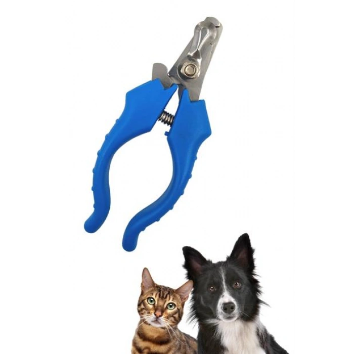 TUFEYO Evcil Hayvan Kedi ve Köpek Paslanmaz Çelik Yaylı Tırnak Makası ve Düzeltme